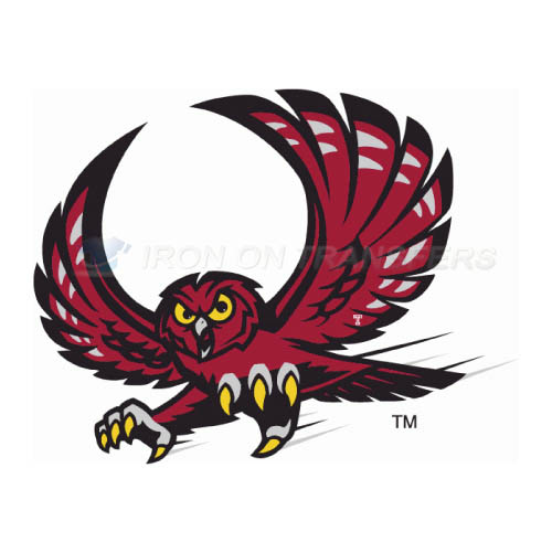 Temple Owls Logo T-shirts Iron On Transfers N6440 - Click Image to Close